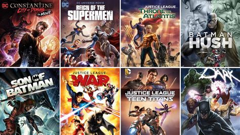 dc animated movie universe|dc animated universe movies list.